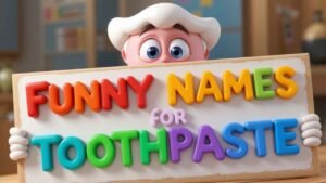 funny names for toothpaste