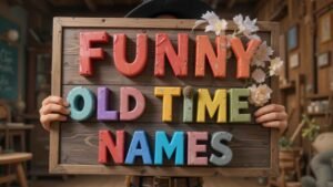 funny old timey names