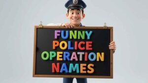 funny police operation names