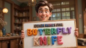 other names for butterfly knife