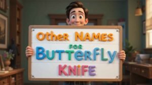 other names for butterfly knife