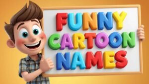 funny cartoon names