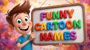 funny cartoon names