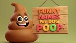 funny names for dog poop