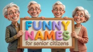 funny names for senior citizens