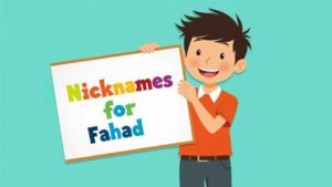 nicknames for fahad