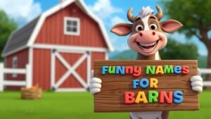 funny names for barns