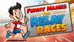 funny names for relay races