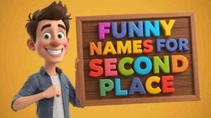 funny names for second place