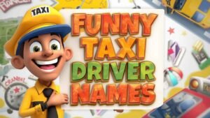 funny taxi driver names
