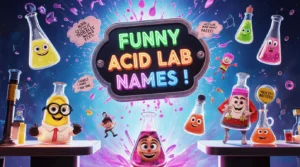 funny acid lab names