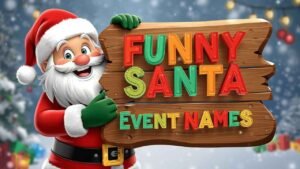 funny santa event names