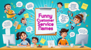 funny customer service names