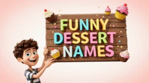 funny dessert names