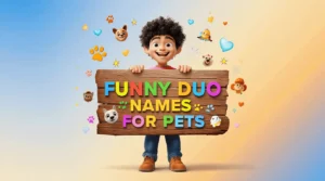 funny duo names for pets