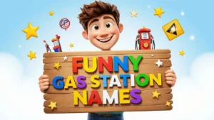 funny gas station names