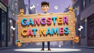 gangster cat names 