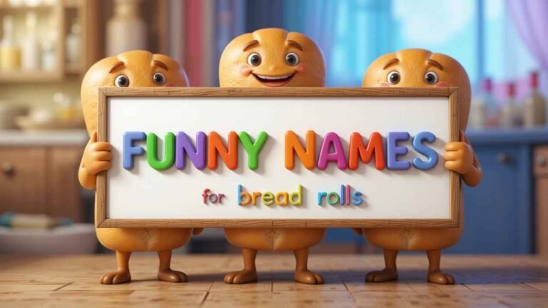 funny names for bread rolls