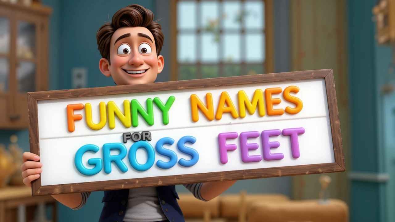 funny names for gross feet