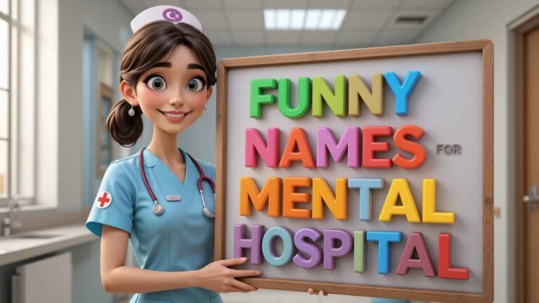 funny names for mental hospitals