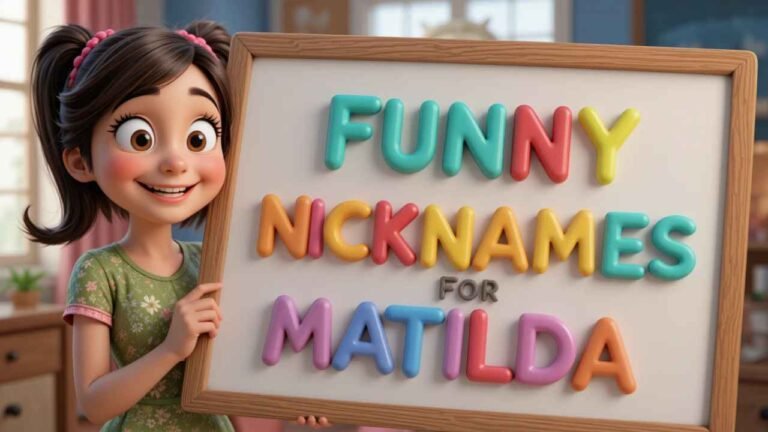 funny nicknames for matilda