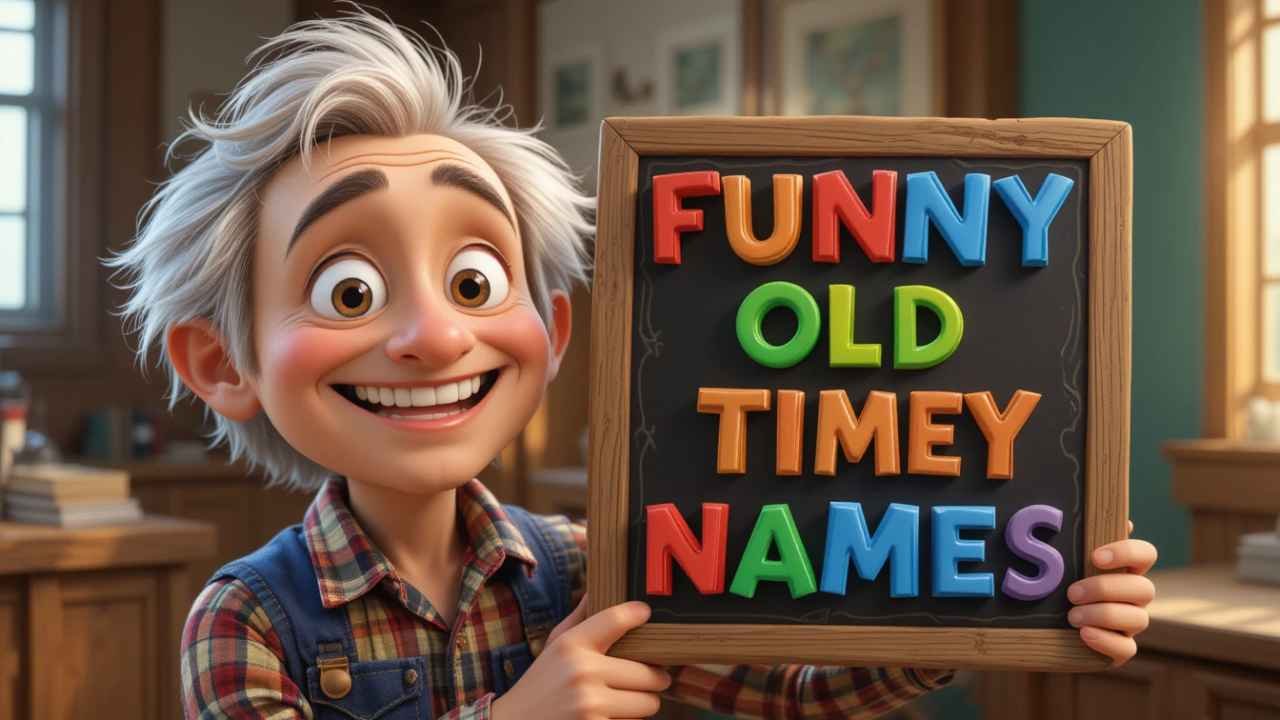funny old timey names
