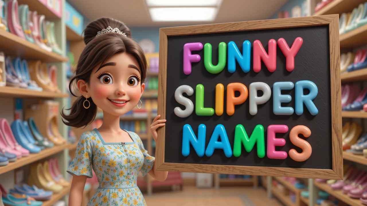 funny slipper names