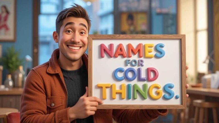 names for cold things