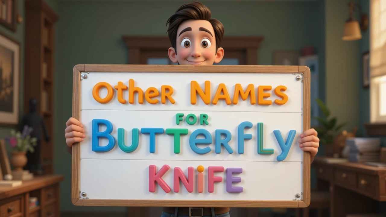 other names for butterfly knife