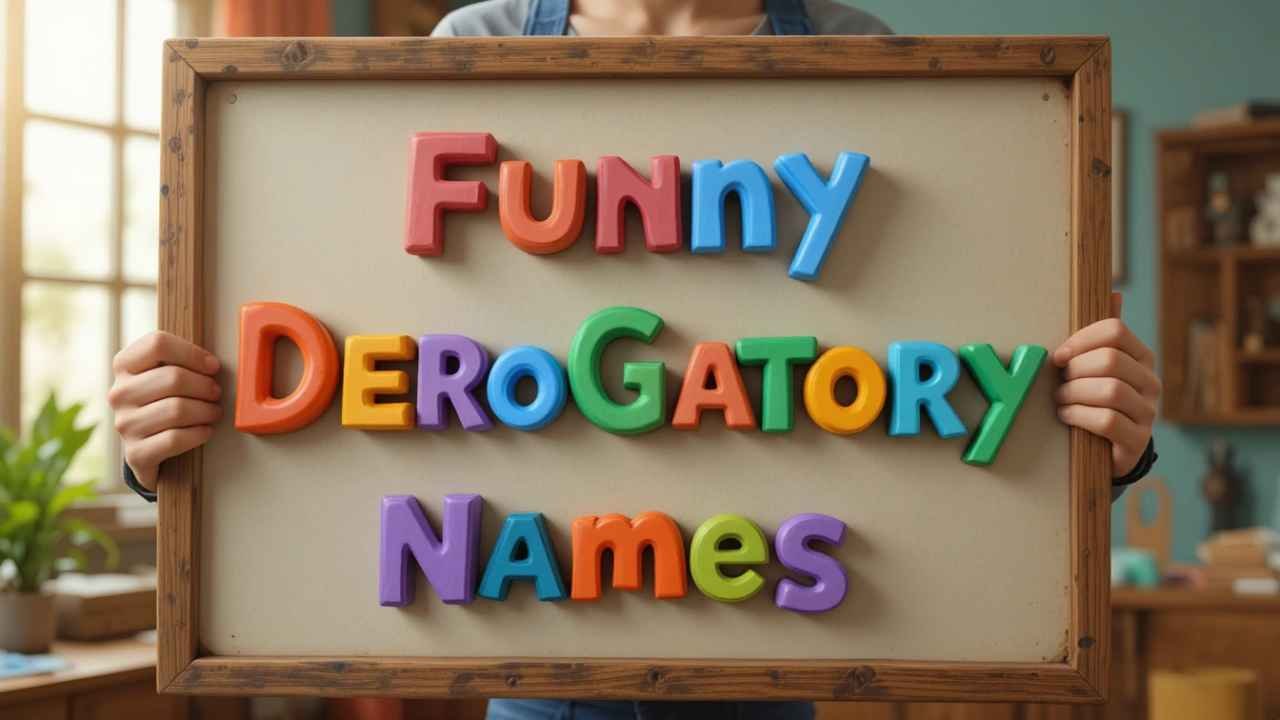 funny derogatory names