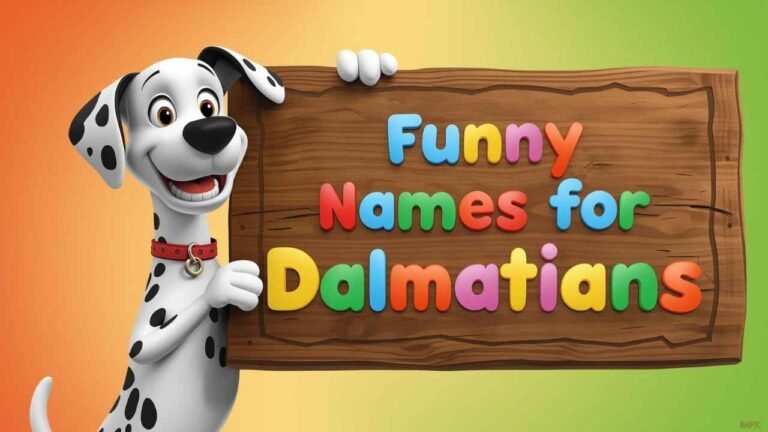 funny names for dalmatians