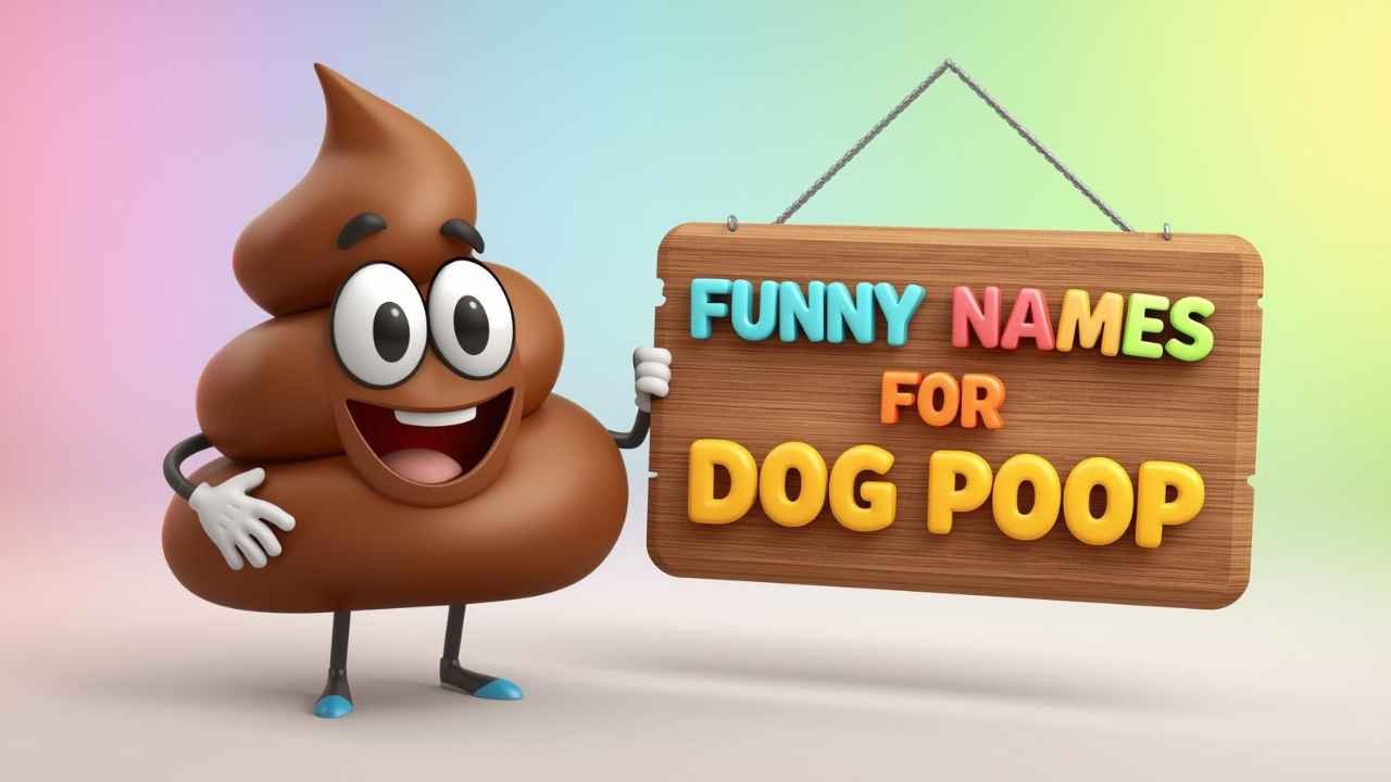 funny names for dog poop
