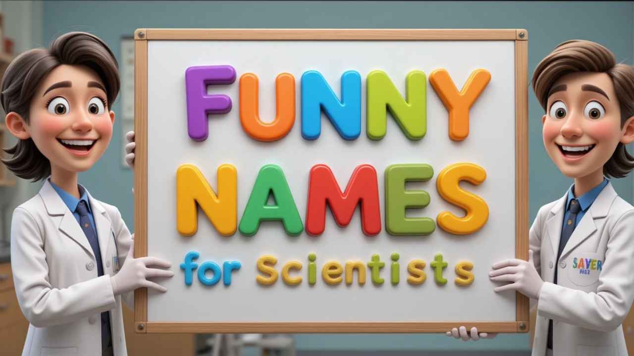 funny names for scientists