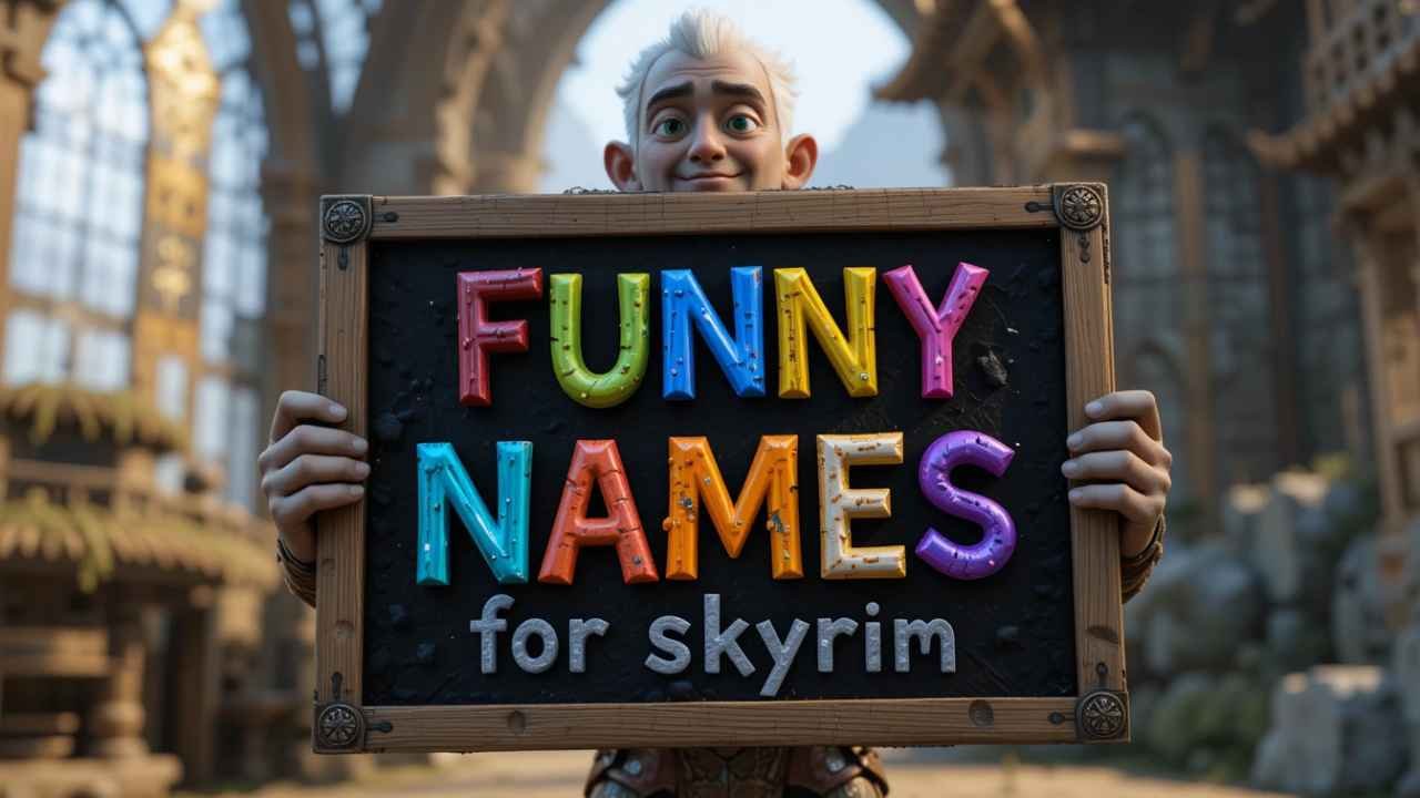 funny names for skyrim