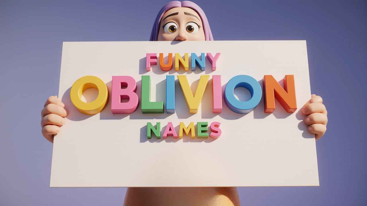 funny oblivion names