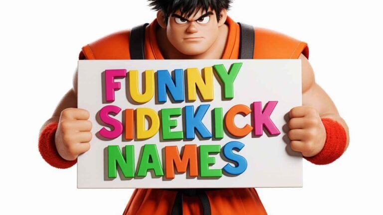 funny sidekick names