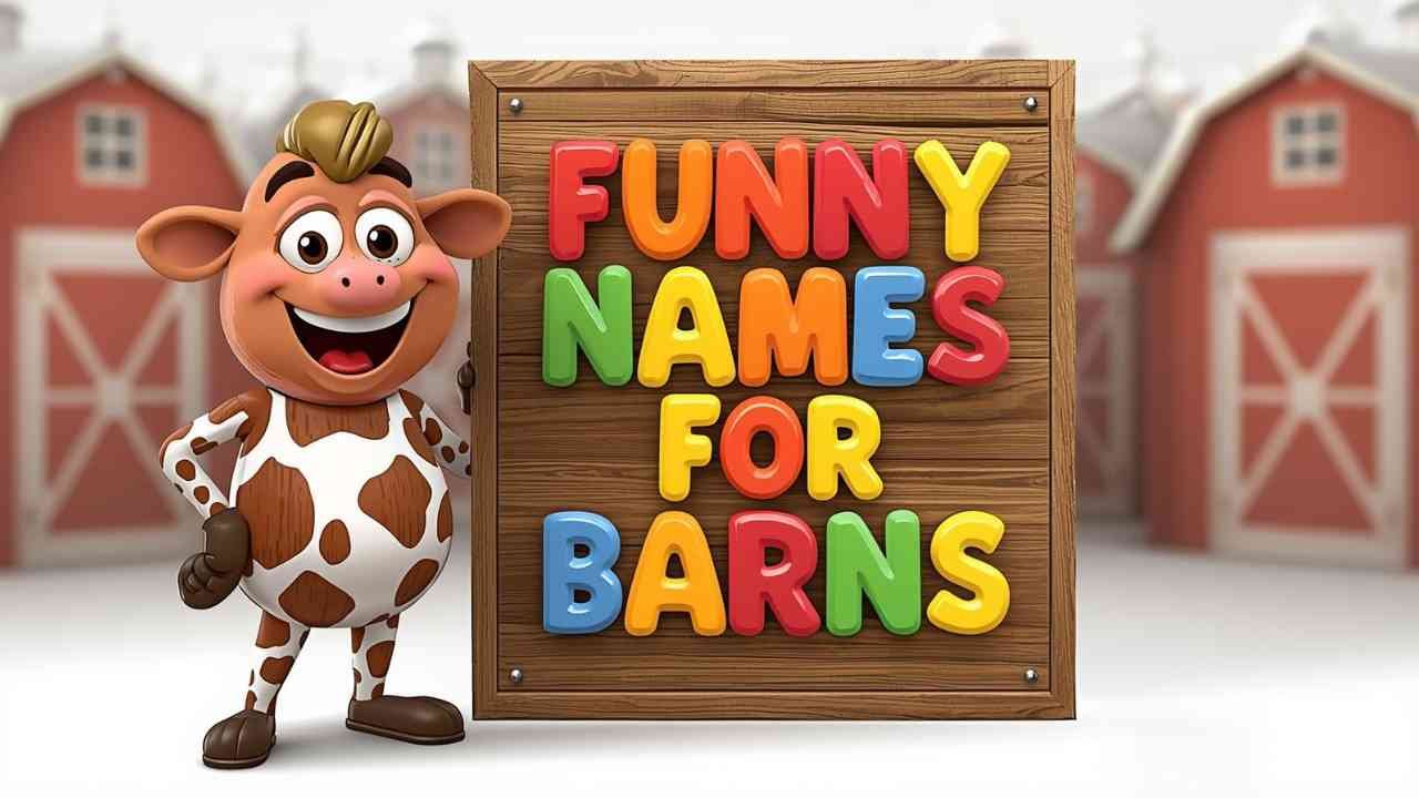 funny names for barns