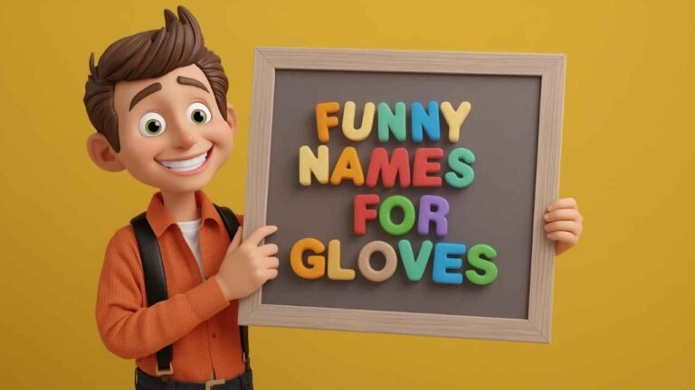 funny names for gloves