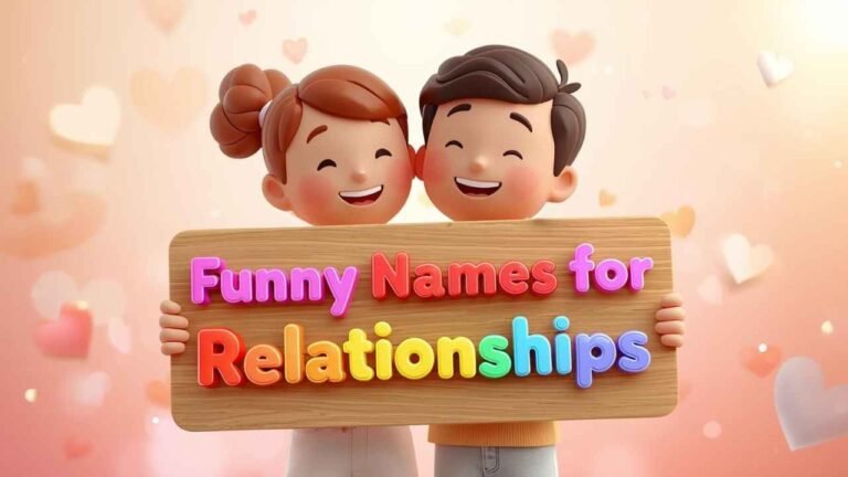 funny names for relationships