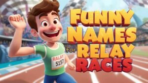 funny names for relay races