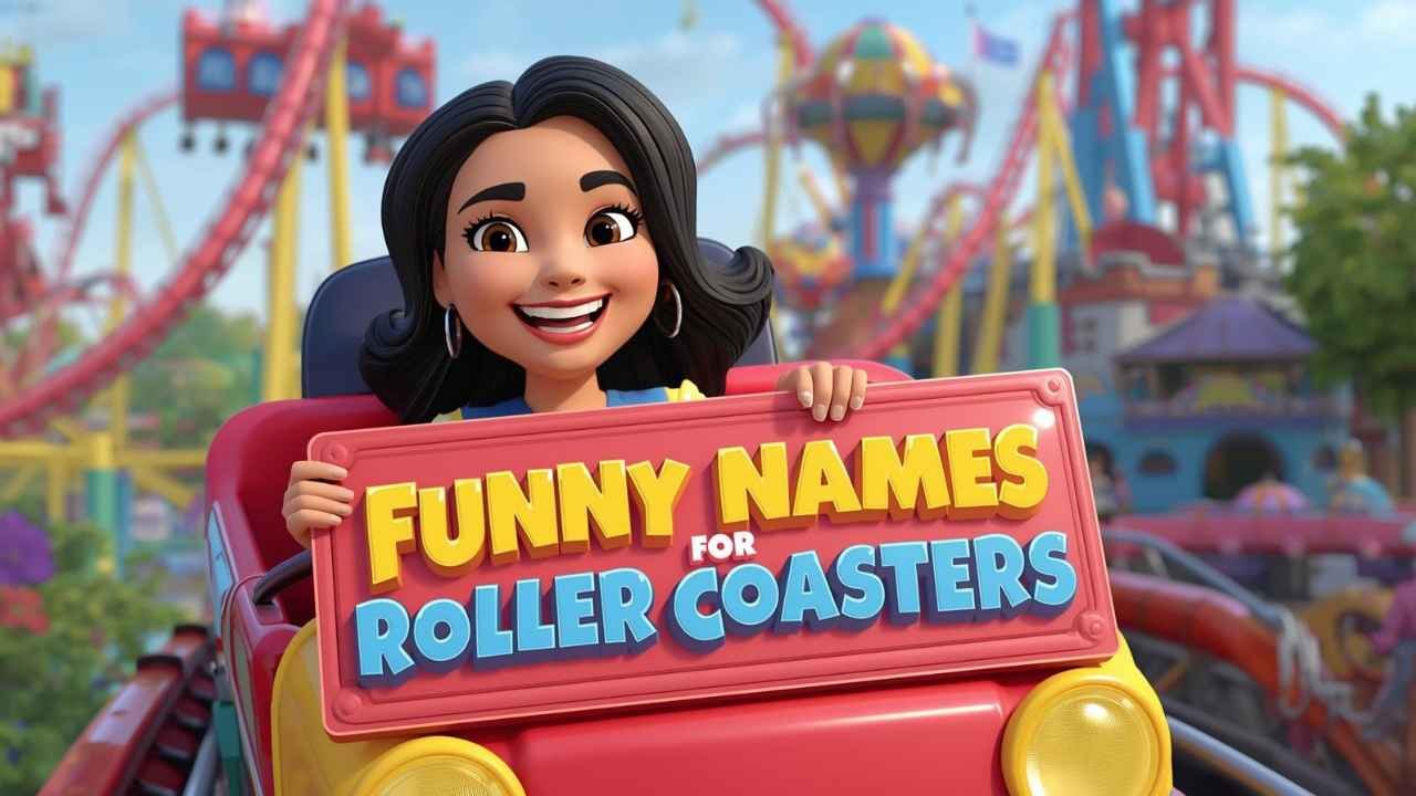funny names for roller coasters