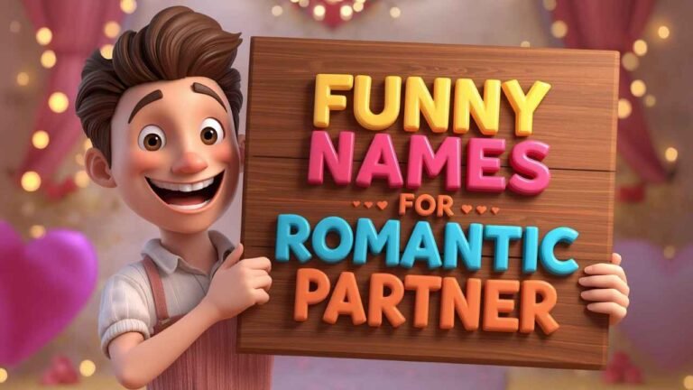 funny names for romantic partner
