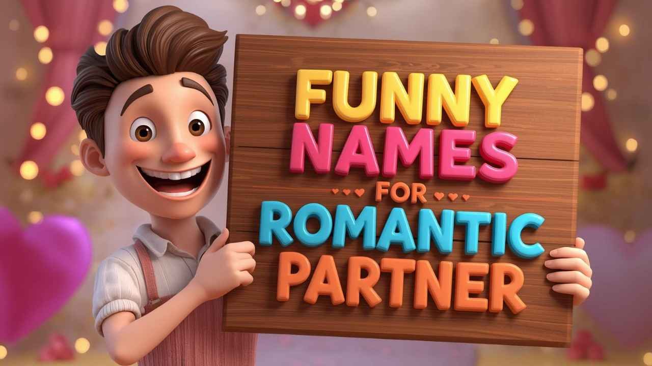 funny names for romantic partner