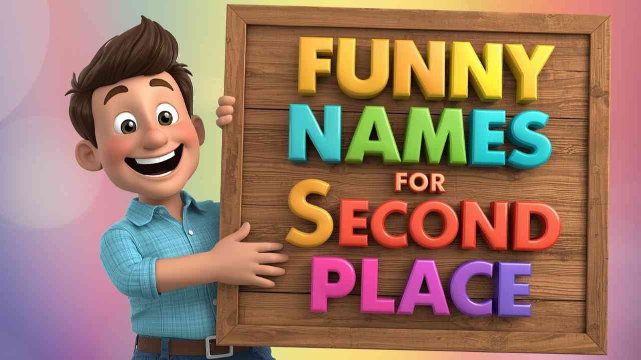 funny names for second place