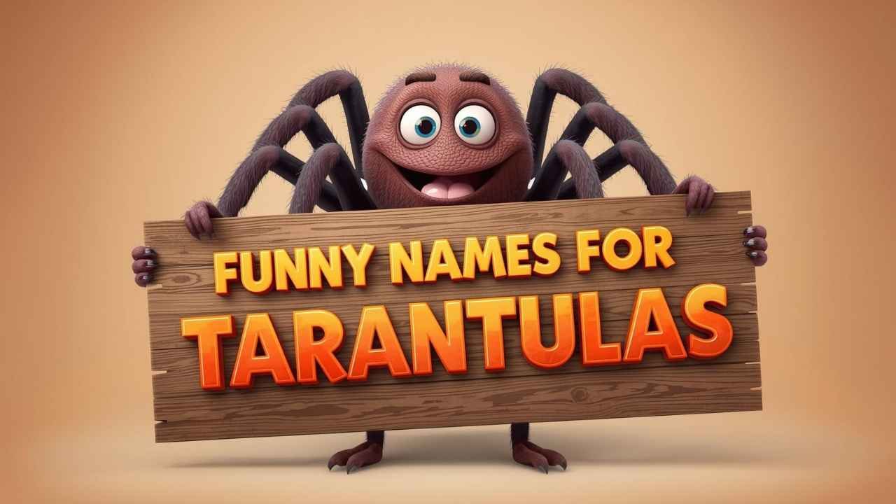 funny names for tarantulas