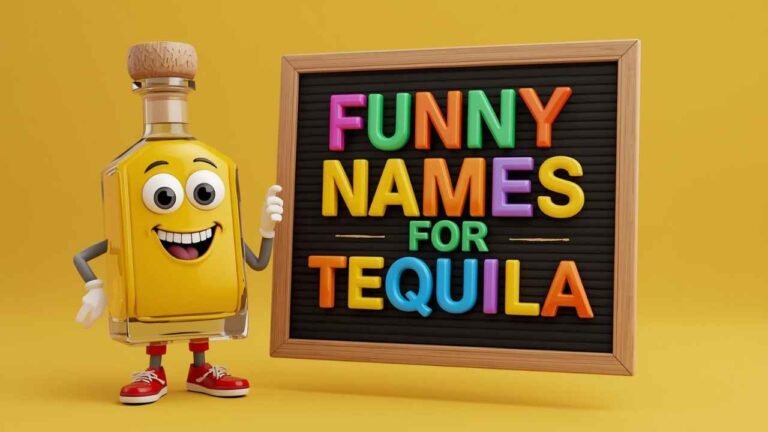 funny names for tequila