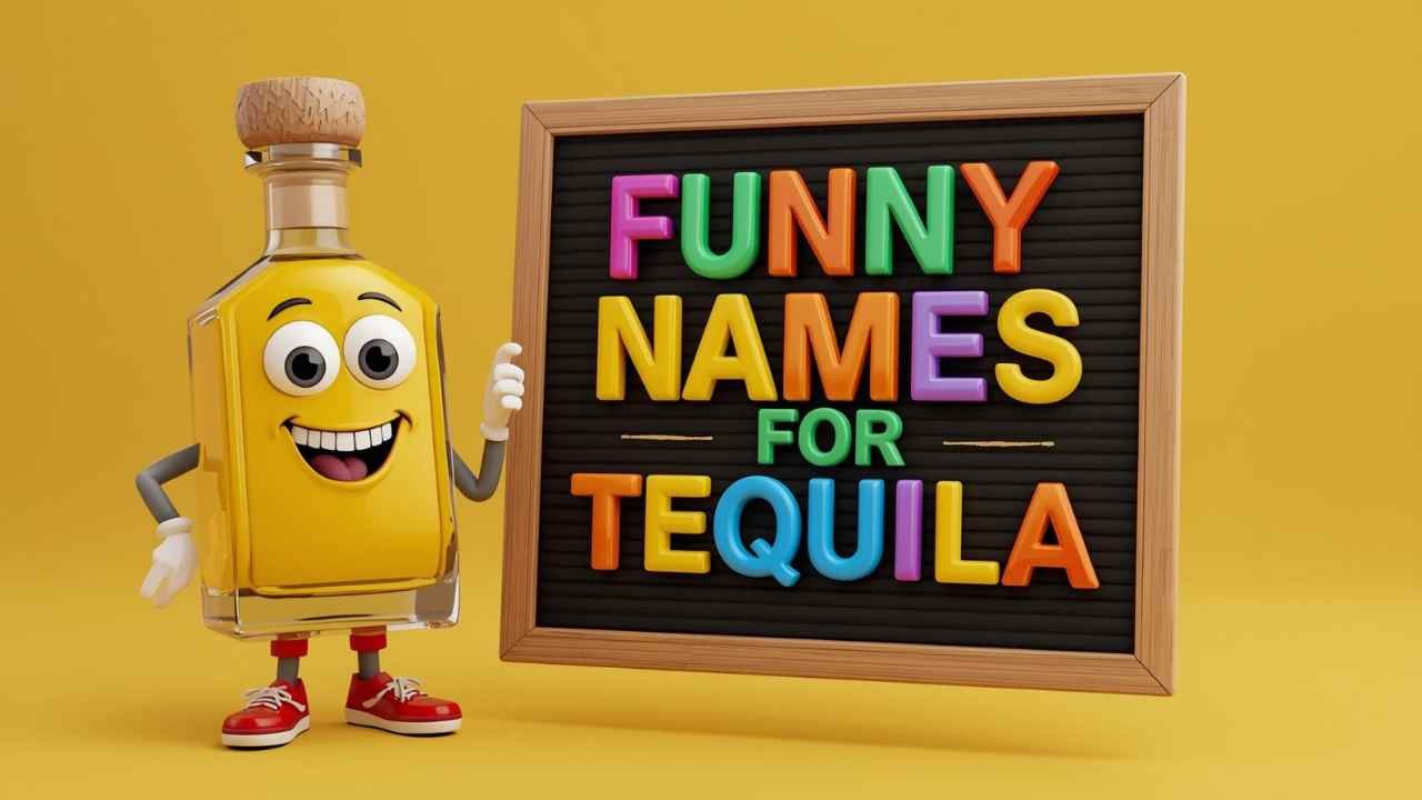 funny names for tequila
