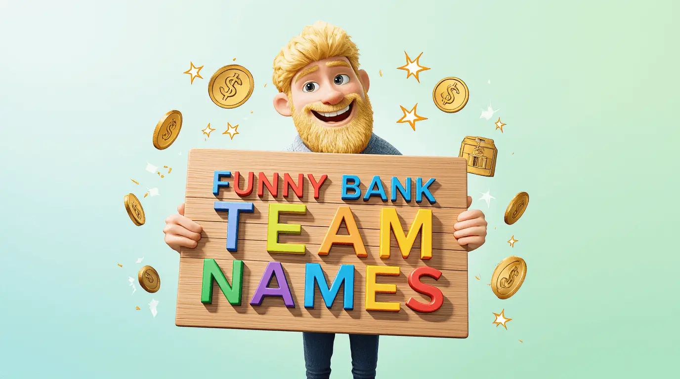 funny bank team names