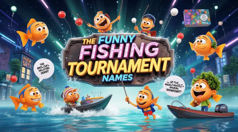 funny fishing tournament names