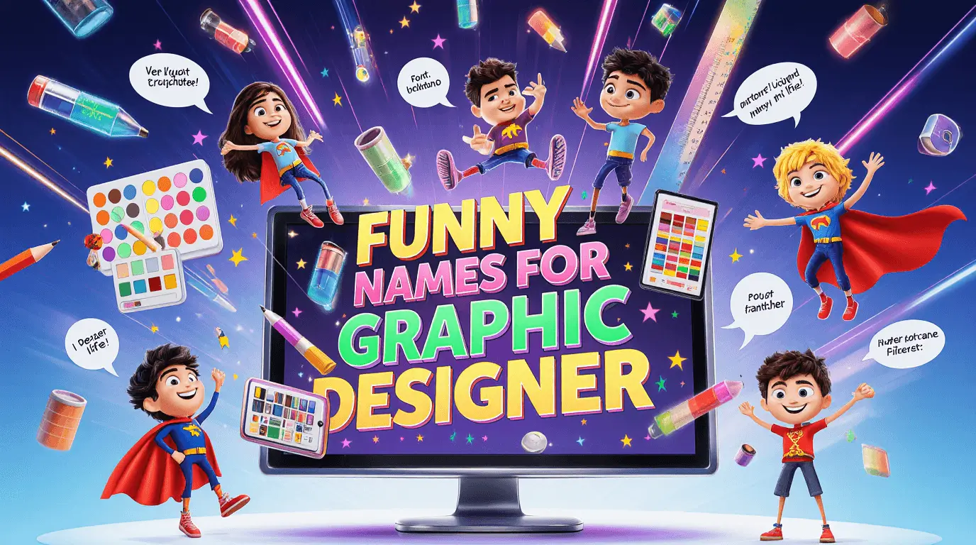 funny names for graphic designers